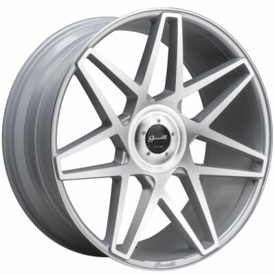 24'' Gianelle Parma Silver 24x10 Wheels Rims Fits Chevrolet Suburban 1500 2500