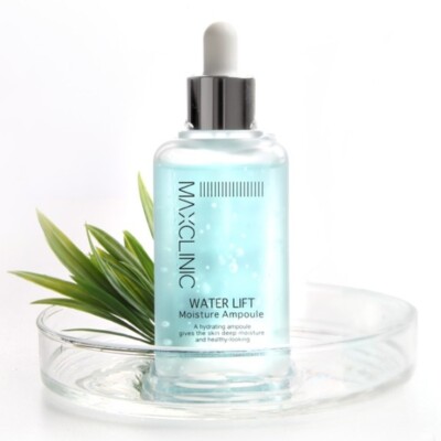 MAXCLINIC Water Lift Feuchtigkeitsampulle 100ml Feuchtigkeitsampulle Peptid A...