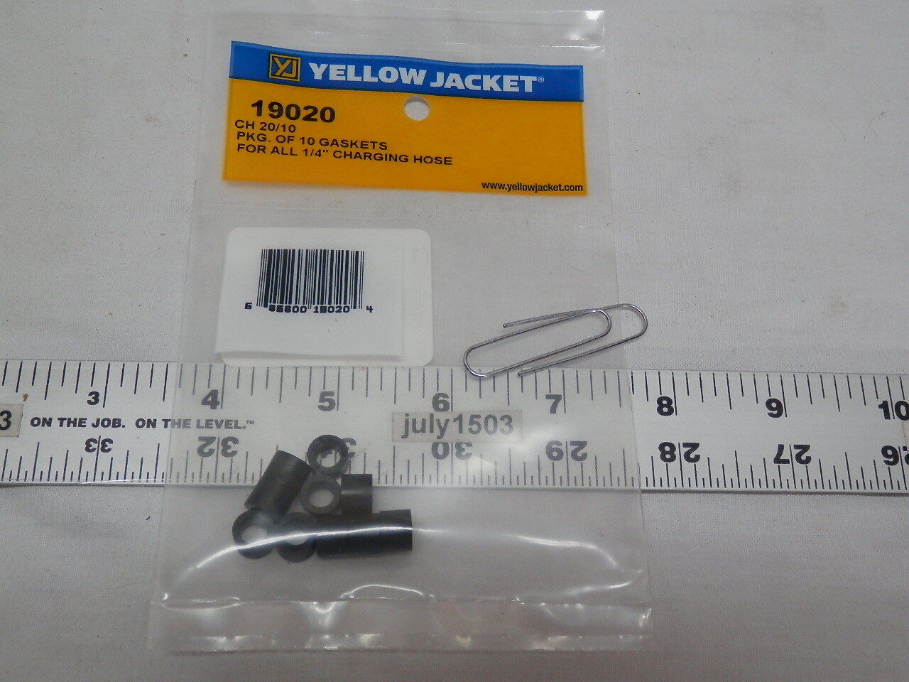 NEW Yellow Jacket 19020 10 Max 58% OFF pc Gasket 4