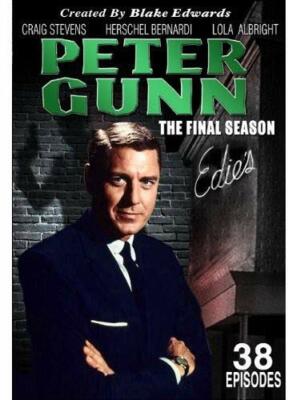 New: PETER GUNN - The Complete Final Season (38 Episodes) DVD [Season 3]