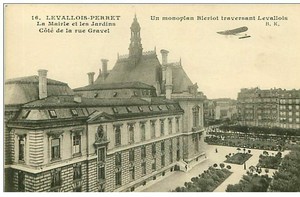 92 Levallois Perret N 287 La Mairie Et Les Jardins Cote De La Rue Gravel Un Mono Ebay