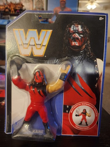 wwe mattel retro kane...