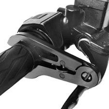 Go Cruise 2 Universal Motorcycle Throttle Lock Cruise Control Black Aluminum
