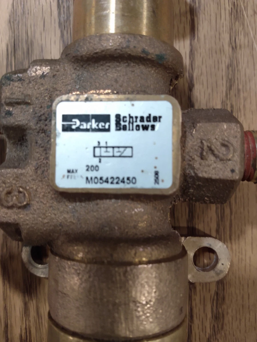 PARKER SCHRADER BELLOWS VALVE MO5422450 NEW NO BOX #2 | eBay