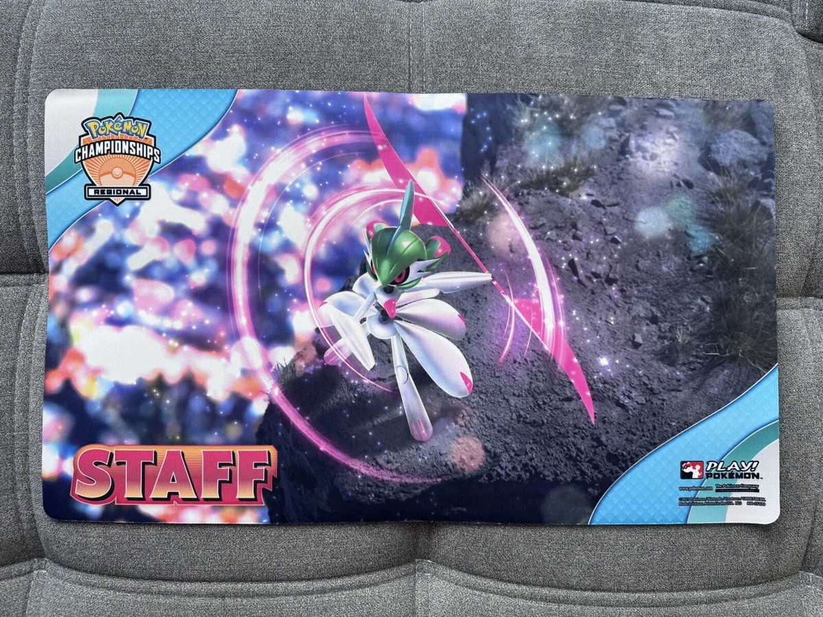 Iron Valiant Pokémon Regionals STAFF Playmat | eBay