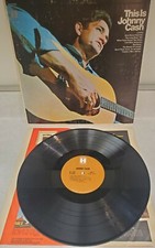 This is Johnny Cash 1969 Columbia Records Vintage Vinyl Record