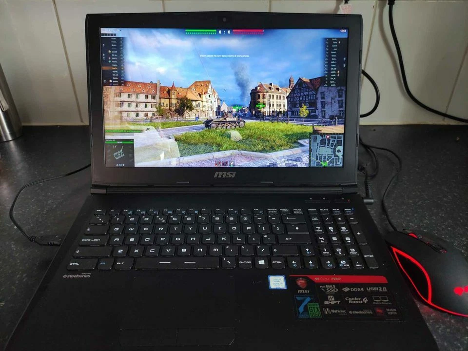 MSI GTX 1050 4GB i5-7300HQ 8GB DDR4 1TB HDD BOXED Gaming Laptop - Image 3 of 4