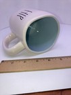 Rae Dunn Artisan by Magenta HIP HOP White 16 oz Coffee Mug Cup Blue Interior — photo 8