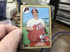 1987 Topps Baseball JOHN RUSSELL FROM VENDING # 379