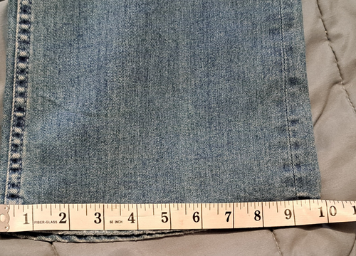 True Religion X Manchester United Fey Modern Flare Jeans Sz 27 Gold Accents NWT - Picture 21 of 21