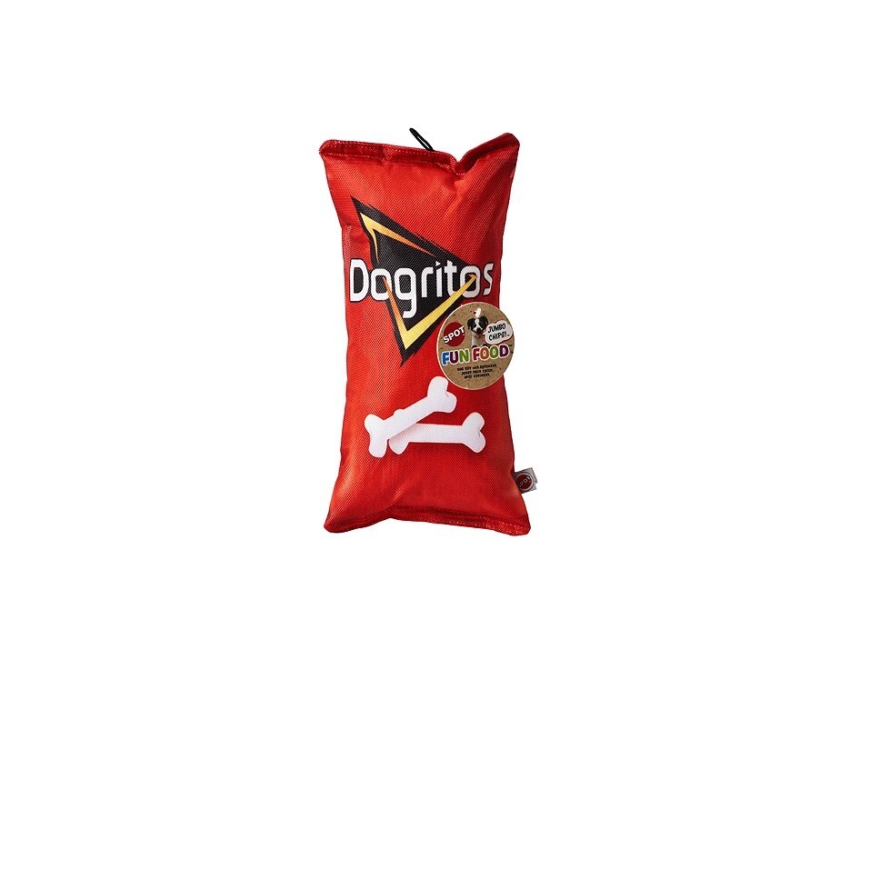 Fun Food Chips Dogritos for Dog toy 14" - crinkle paper and 
