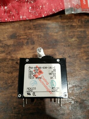 CARLING TECHNOLOGIES BREAKER PART # AA2-B0-26-630-181-C