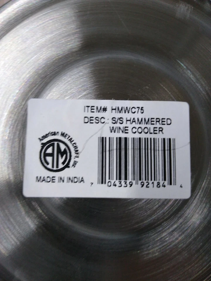 Old Dutch International 5 x 7.25 in. Fez Decor Stainless steel Hammered. - Image 4 of 4