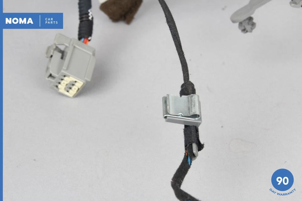 Jaguar XJ8 X350 2004 tapa trasera maletero arnés de cables juego de 2 2W9313A444EAA fabricante original Foto 3 de 4