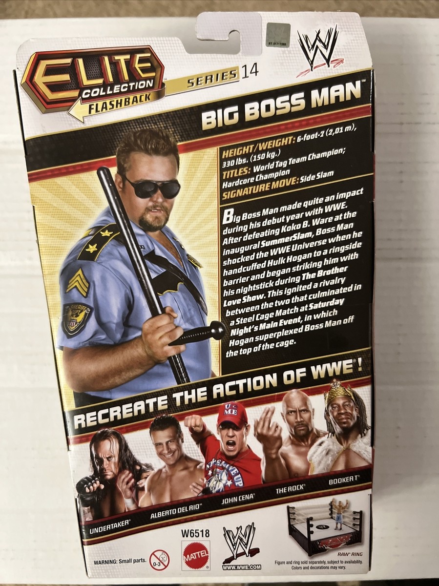 Mattel WWE Elite Wrestling Figure Sealed MIB Series 14 Big Boss