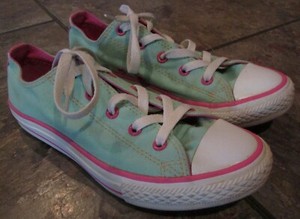 seafoam green converse