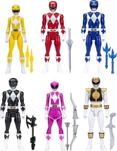 Power Rangers Mighty Morphin Multipack 12-inch Action Figure 6-Pack, Toys wit... - Picture 2 of 7