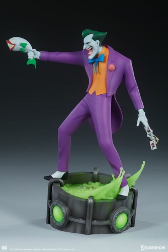 Sideshow DC Comics Joker Animated Statue #2/800 - Batman, Harley Quinn - Picture 2 of 12