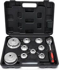 Oil Filter Wrench Sockets Set Removal Tool Kit Bmw Mercedes Toyota 1.8l 2.5l 5.7