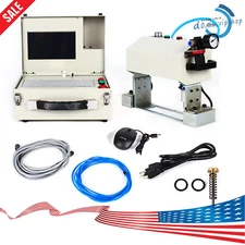 140*40mm Portable Marking Machine Metal Pneumatic Dot Peen Marking Machine 