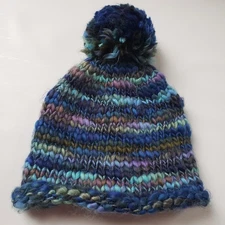 Alessandra Bacci Firenze Wool Blend Beanie Hat – Made in Italy – Multicolor Knit