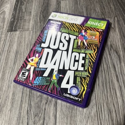 Xbox 360 Kinect Just Dance 4 Game with Box and Instruction Manual