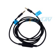 For Logitech GPRO X2 Headset 3.5mm Headphone microphone Audio Cable Replacement