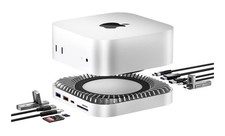 Mac mini M4 Dock, Aluminum Stand and HDMI Hub for Mac mini M4 and M4 Pro 2024 wi