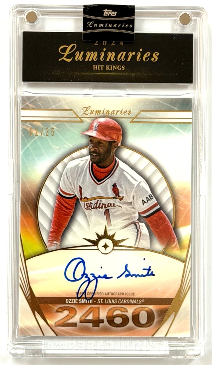 Ozzie Smith St. Louis Cardinals Baseball Autographed Sports