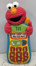 Fisher Price Sesame Street ELMO KNOWS YOUR NAME Cell Phone - K3045, WORKS