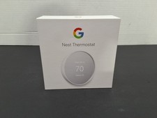 Google Nest Thermostat Smart WiFi Snow White ...