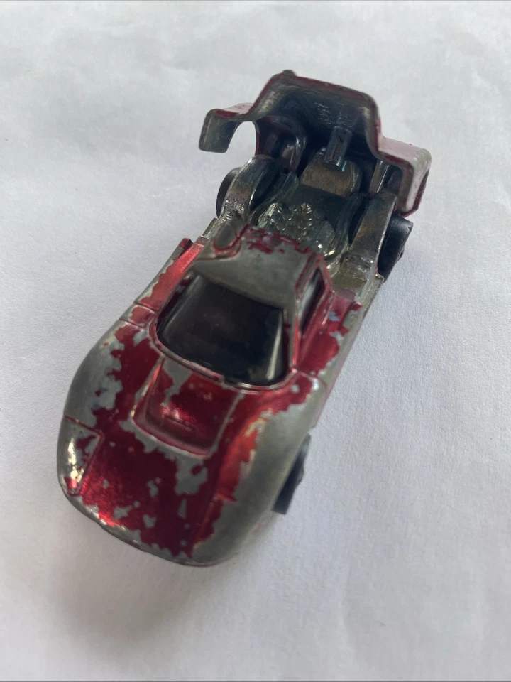 Ford MK. Hot Wheels Redline. IV (Mark IV) "1968" 1969 Rojo Hecho en Hong Kong Foto 3 de 4