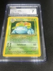 1999 Pokemon Venusaur Base Set Holo 15/102 CGC 7