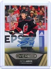 2024-25 Upper Deck Overtime Autographs Gold Foil #52 Seth Jarvis AUTO
