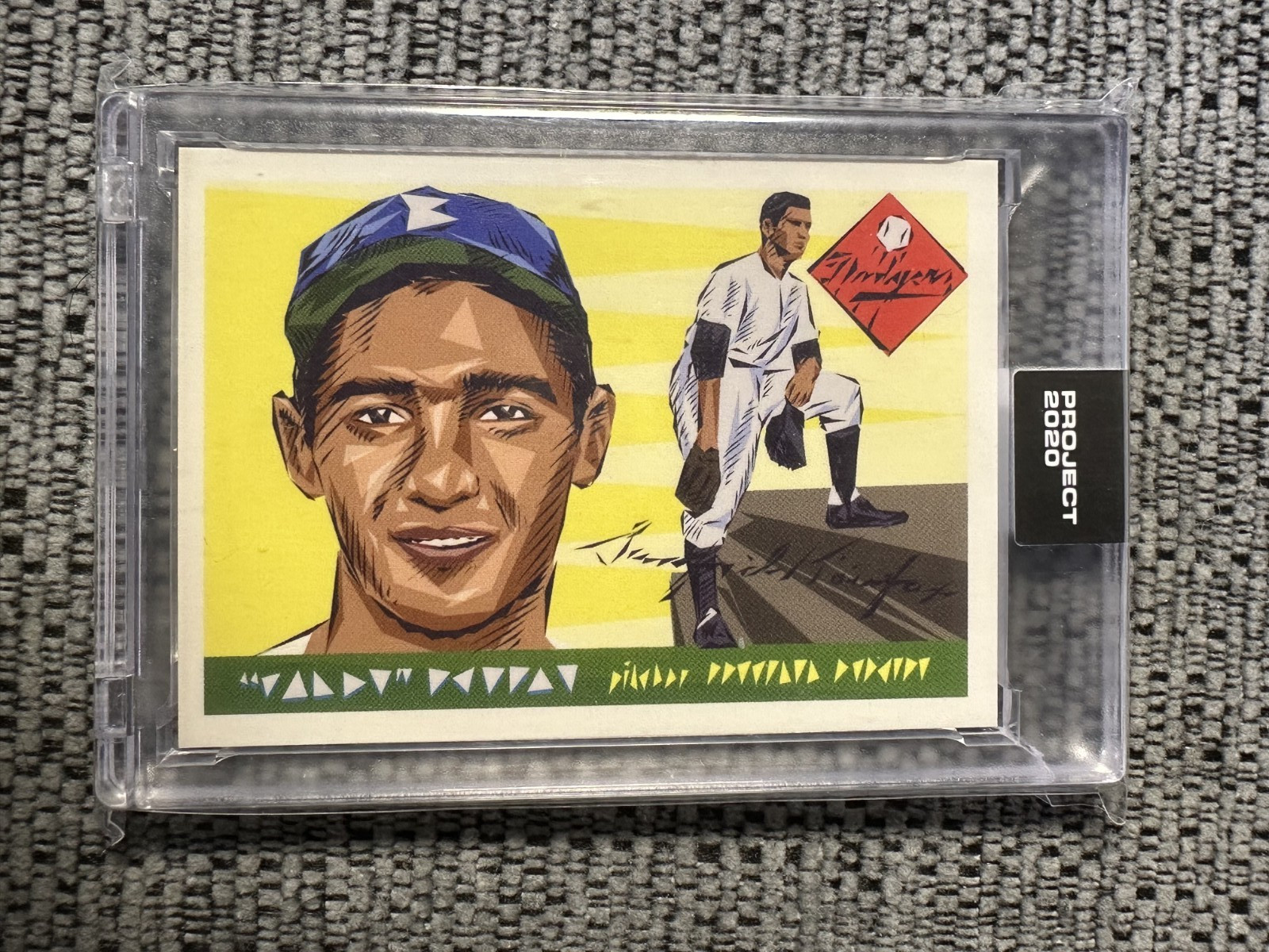 Sandy Koufax - 2020 Topps Project 2020 - #89 - 1955 Topps Retro - Dodgers - HOF