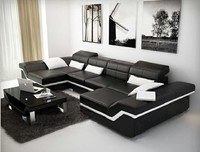 Big Couch Ledergarnitur Polster Neu Ledersofa Xxl Sofa Ecksofa Wohnlandschaft !