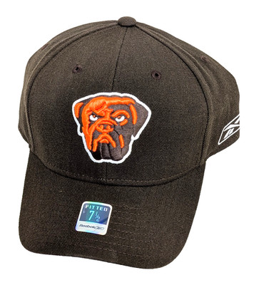 NFL Cleveland Browns Brown Structured Coaches Sideline Fitted Hat By Reebok