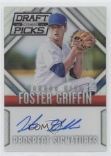 2014 Panini Prizm Perennial Draft Picks Silver Foster Griffin #28 Auto 0h28