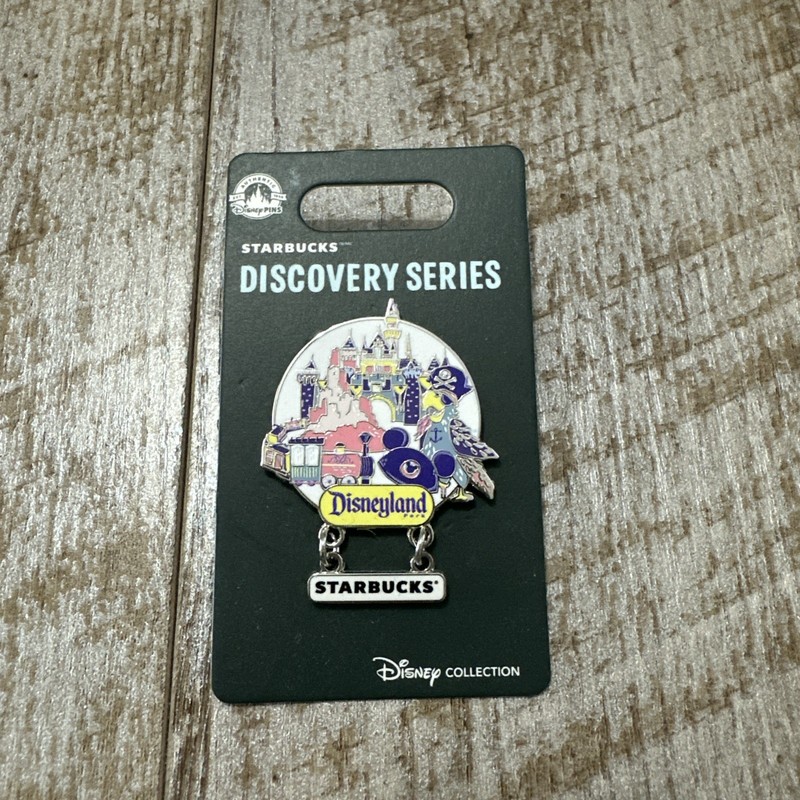 STARBUCKS DISCOVERY SERIES DISNEYLAND PARK RESORT PIN