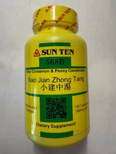 Sun Ten - Minor Cinnamon & Peony Formula, 100 Capsules / Xiao Jian Zhong Tang