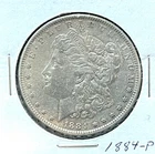 1884-P Morgan Silver Dollar