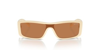 VO5442SM Sunglasses, Full Milk/Dark Brown, 22 mm