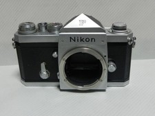 Nikon F Body Used, Film Camera, Working Shutter, Screws  Marks