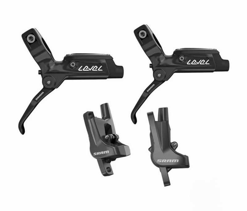 SRAM Level Disc Brake Set - Black New Pair Front And Rear