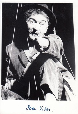 Jean Vilar ca. 9x14cm Signiertes Foto | Autogramm / Autograph [EW]