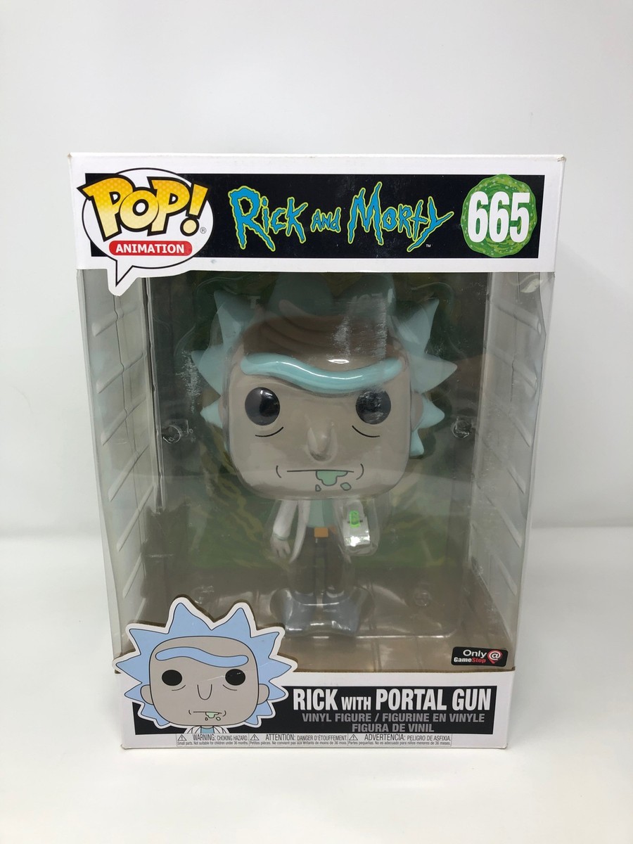 リックアンドモーティ Rick and Morty ポータルガン ファンコ Amazon.com: Funko POP! Rick with Portal Gun #114 : Toys & Games
