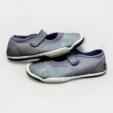 Plae Shoes Kids Size 3 Emme Mary Jane Purple Sparkles