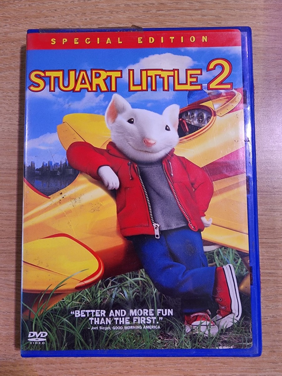 Stuart Little 2 (DVD, 2002, Special Edition) Michael J. Fox, Geena