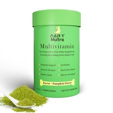 Dog Multivitamin Powder with Chondroitin, Omega 3 Probiotics - 45-in-1 Daily...