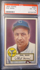 1952 Topps #283 PSA 6 Phil Masi White Sox